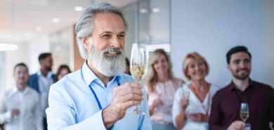 Mitarbeitende feiern und identifizieren sich dank Employer Branding mit der Firma