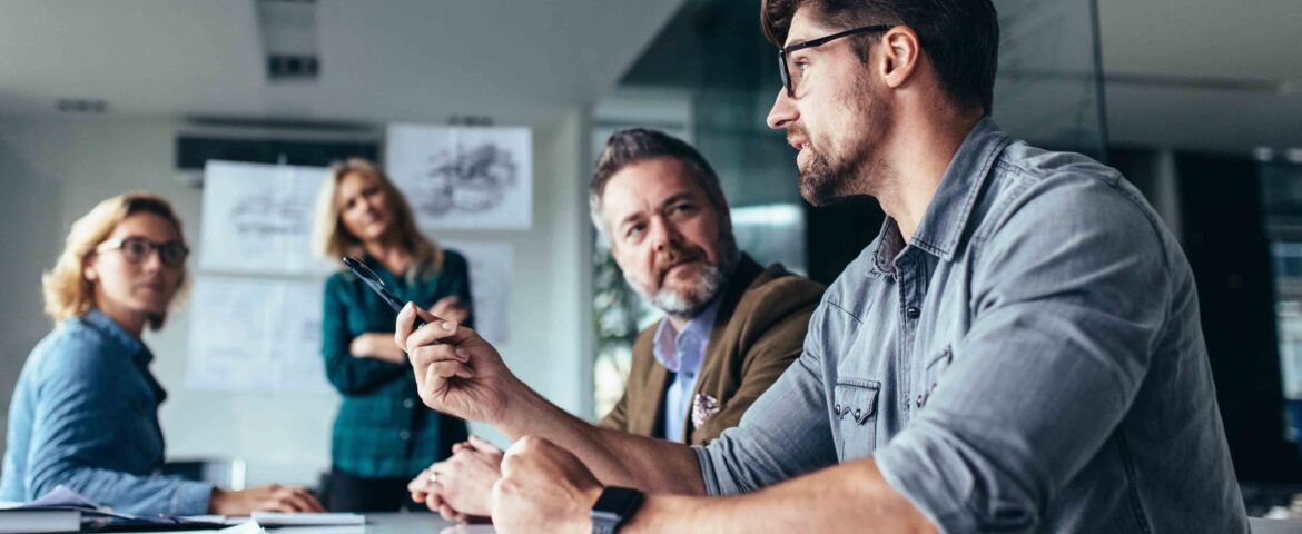 Un team parla dei conflitti nella azienda